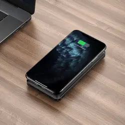 پاوربانک هوکو بی سیم مدل J50 با ظرفیت اسمی 10000mAh ساعت