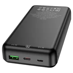 پاوربانک هوکو بی سیم مدل J50 با ظرفیت اسمی 10000mAh ساعت