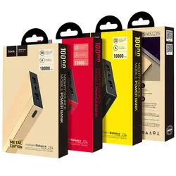 پاوربانک هوکو مدل J34 با ظرفیت اسمی 10000mAh ساعت