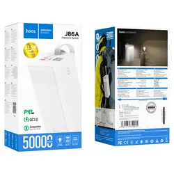پاوربانک هوکو مدل J86A با ظرفیت اسمی 50000mAh ساعت