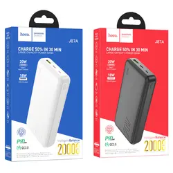 پاوربانک هوکو مدل J87A با ظرفیت اسمی 20000mAh ساعت