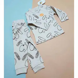 بلوز شلوار نخی بچگانه دخترانه و پسرانه نوزادی روبین