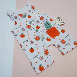 رامپر میوه ای کنفی بچگانه ترک دخترانه و پسرانه نوزادی