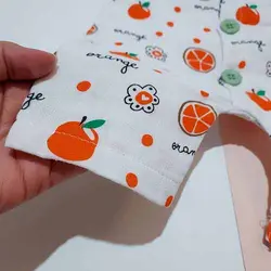 رامپر میوه ای کنفی بچگانه ترک دخترانه و پسرانه نوزادی