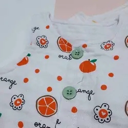 رامپر میوه ای کنفی بچگانه ترک دخترانه و پسرانه نوزادی