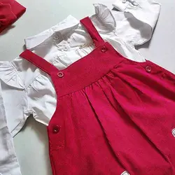 بادی مجلسی دخترانه پیراهنی یقه مردانه سفید