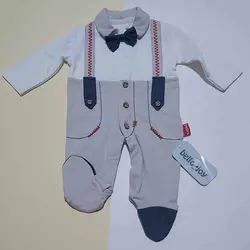 سرهم نوزادی نخ پنبه ساسبند دار ترک پسرانه