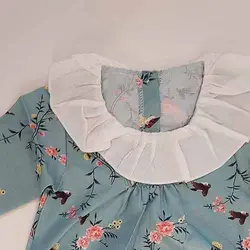 بادی مجلسی دخترانه آستین کلوش خارجی