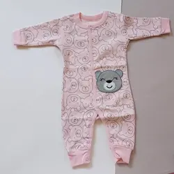 سرهم نوزاد نخی دخترانه خرس