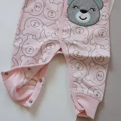 سرهم نوزاد نخی دخترانه خرس