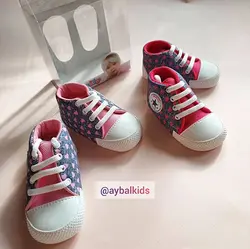 پاپوش اسپرت ترک نوزادی پمیلی دخترانه