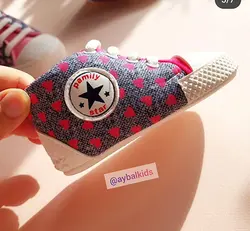 پاپوش اسپرت ترک نوزادی پمیلی دخترانه