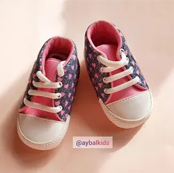 پاپوش اسپرت ترک نوزادی پمیلی دخترانه