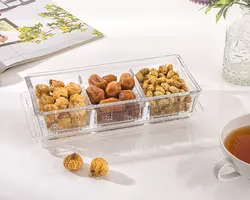 اردور خوری شیشه ای سه خانه درب دار لیمون