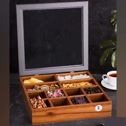 جعبه پذیرایی 12 خانه کیش