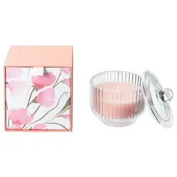 شمع قندانی معطر ایکیا مدل BLOMDOFT - رایحه نخود و پرتقال