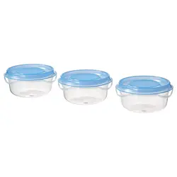 ظروف نگهدارنده ایکیا مدل PRUTA (بسته ۳تایی)