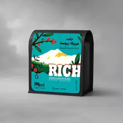 قهوه ترکیبی عربیکا - ربوستا مصرف خانگی ( ریچ ) -  Arabica & Robusta Blend - Rich