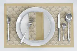 دستمال سفره و زیر بشقابی