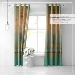 پرده حال و پذیرایی