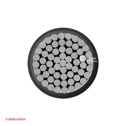 کابل آلومینیوم 1×400 خراسان افشارنژاد NA2XY