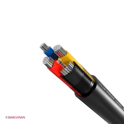 کابل آلومینیوم 3×95+50 خراسان افشارنژاد NA2XY