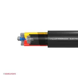 کابل آلومینیوم 3×150+70 خراسان افشارنژاد NA2XY