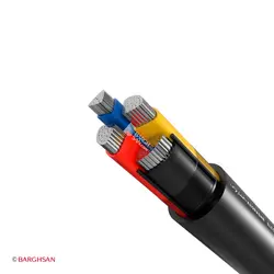 کابل آلومینیوم 3×150+70 خراسان افشارنژاد NA2XY