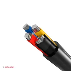 کابل آلومینیوم 3×185+95 خراسان افشارنژاد NA2XY