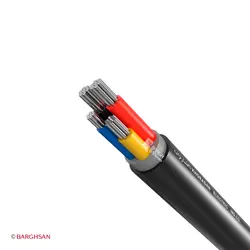 کابل آلومینیوم 3×25+16 خراسان افشارنژاد NA2XY