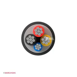کابل آلومینیوم 3×35+16 خراسان افشارنژاد NA2XY