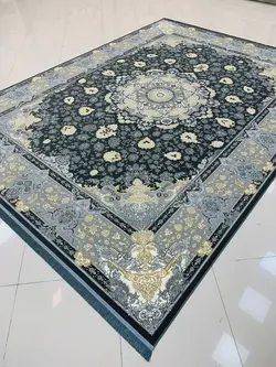 فرش شاهسون دودی 700 شانه تراکم 2550 ساده ده رنگ