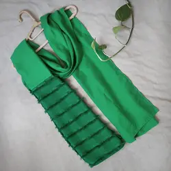 شال سبز چمنی مجلسی