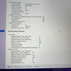 مک بوک ایر 13 اینچ M1 رنگ رزگلد با ظرفیت 256GB رم 8GB دسته دوم باتری 6 سایکل