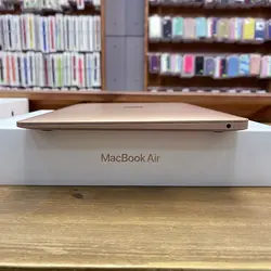 مک بوک ایر 13 اینچ M1 رنگ رزگلد با ظرفیت 256GB رم 8GB دسته دوم باتری 6 سایکل