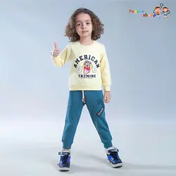 ست بلوز شلوار پسرانه طرح AMERICAN