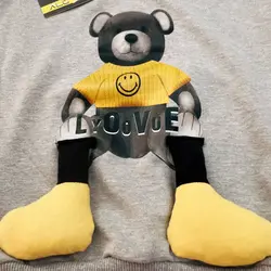 بلوز تک پسرانه طرح عروسک خرسی