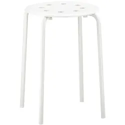 چهارپایه ایکیا سفید مدل MARIUS