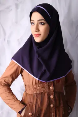 مقنعه تل سرخود فرم اداری