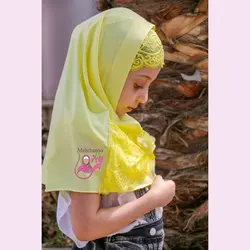 مقنعه دو تیکه دخترانه رویا