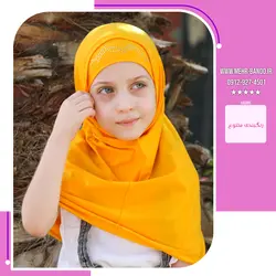 مقنعه مهرگل دخترانه