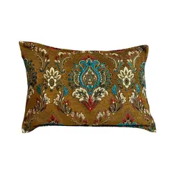 روبالشی مخمل زردار(مجموعه 2 عددی) کد 15104