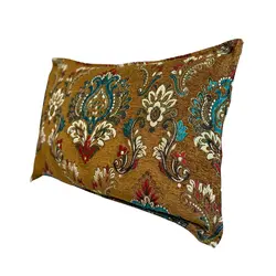 روبالشی مخمل زردار(مجموعه 2 عددی) کد 15104