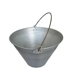 سطل بنایی فلزی
