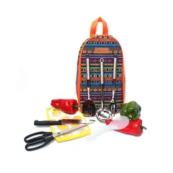 ست آشپزی مسافرتی 7 تکه کیف دار