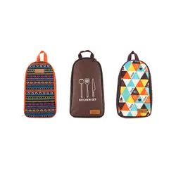 ست آشپزی مسافرتی 7 تکه کیف دار