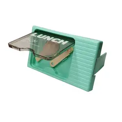 ظرف غذا مسافرتی 2 تکه قاشق دار مدل Beautiful Life