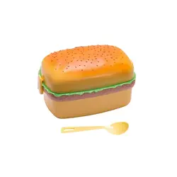 ظرف غذا مسافرتی کودک همبرگر مدل LX-493