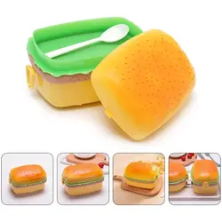 ظرف غذا مسافرتی کودک همبرگر مدل LX-493