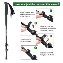 عصا کوهنوردی اکسپوننت کلیپسی مدل ABD-3-8512